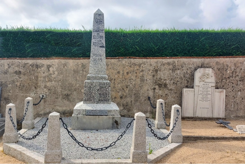 Oorlogsmonument Cleppé #1