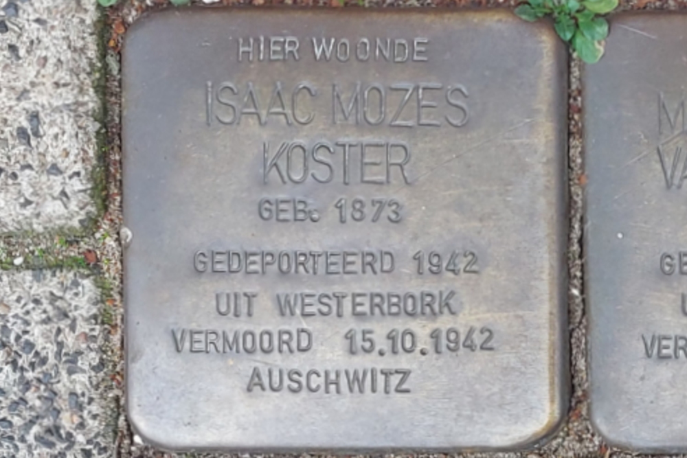 Stumbling Stones Burgemeester Meineszlaan 25b #2