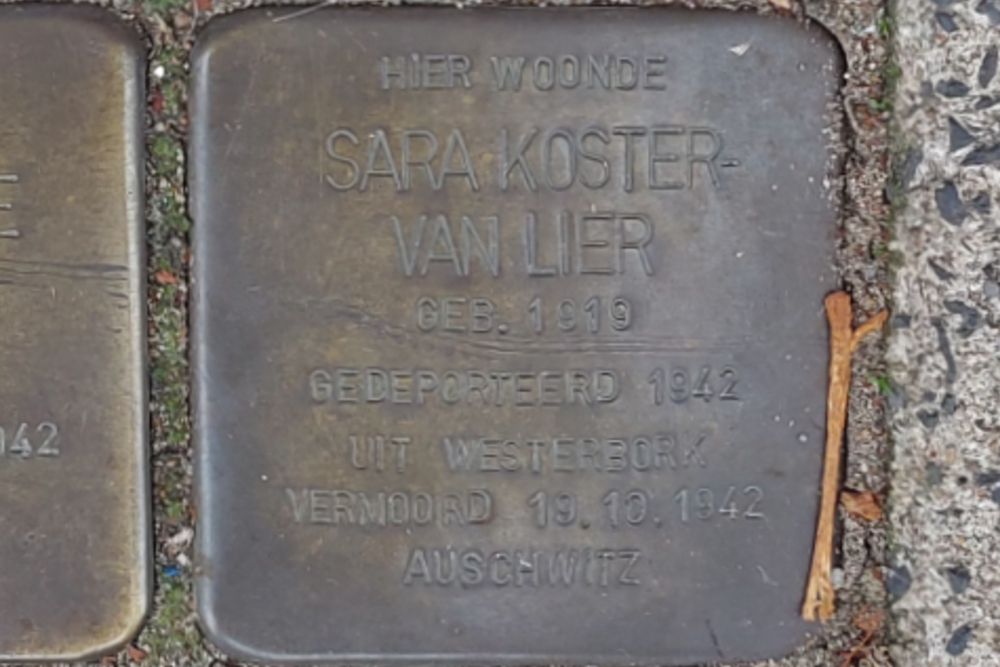 Stumbling Stones Burgemeester Meineszlaan 25b #7