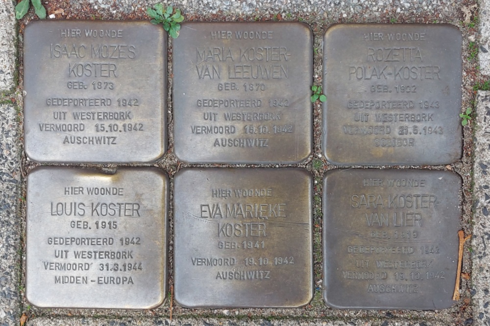 Stumbling Stones Burgemeester Meineszlaan 25b #1