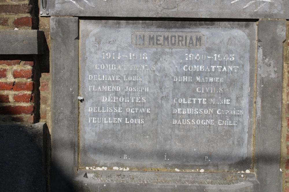 Memorial War Victims Eghezée #2