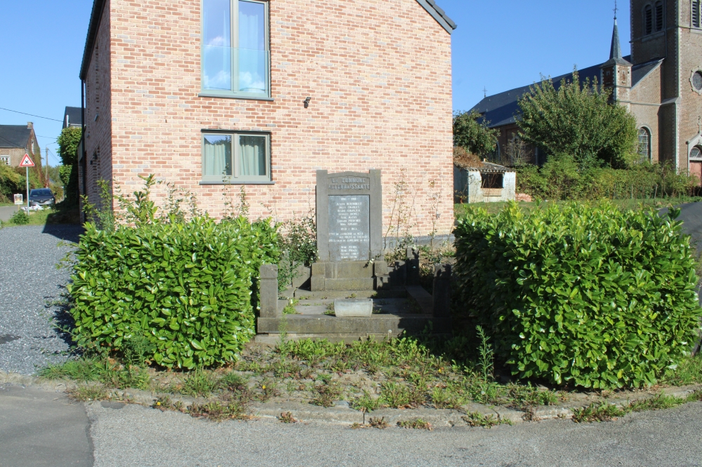 Oorlogsmonument Noville-sur-Mehaigne  #1