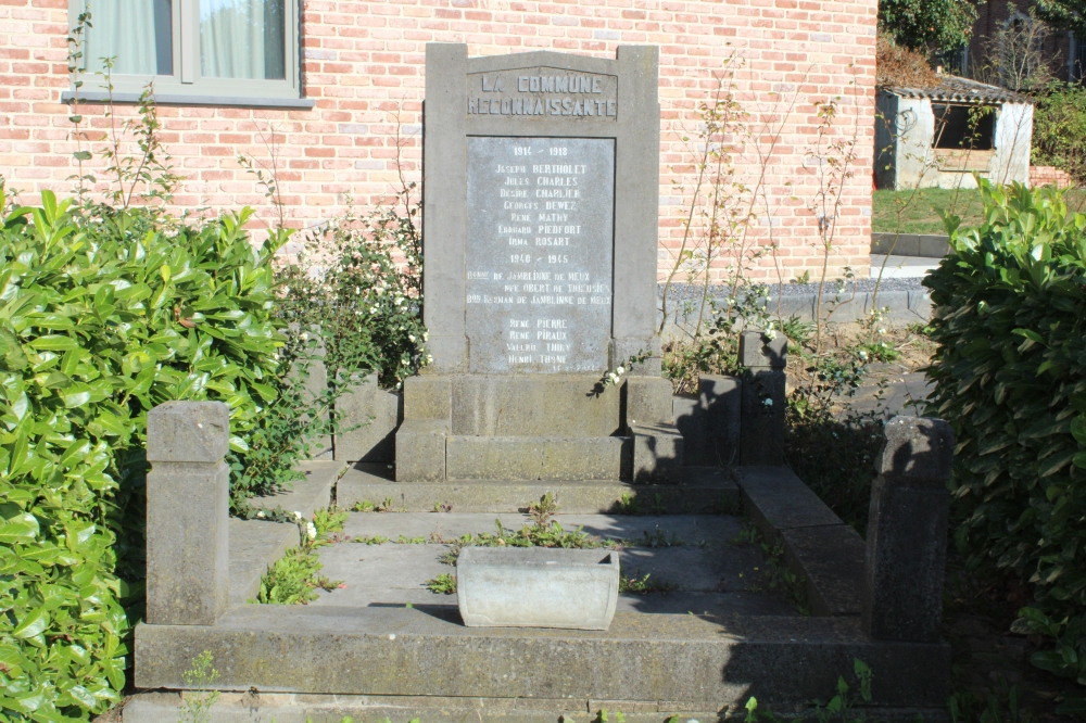 Oorlogsmonument Noville-sur-Mehaigne  #2
