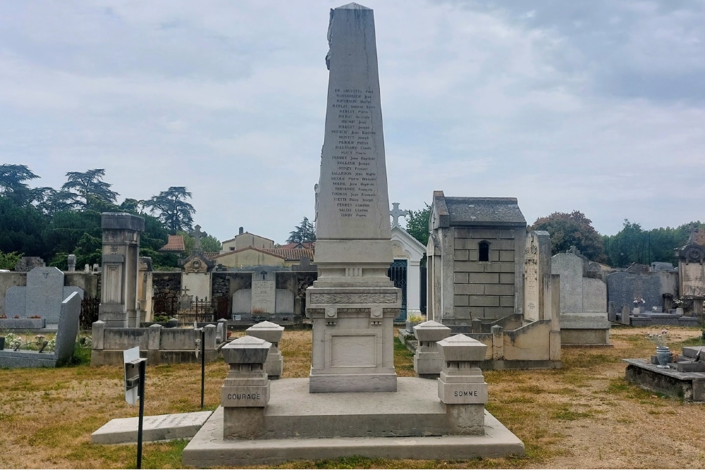 Oorlogsmonument Andrézieux-Bouthéon #2