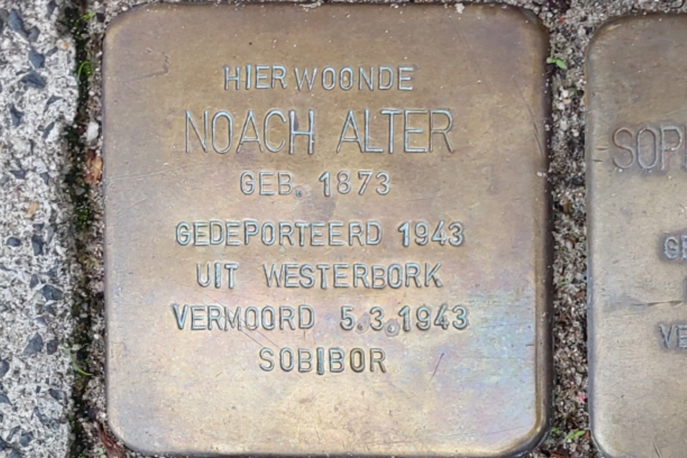 Stumbling Stones Burgemeester Meineszlaan 27a #2