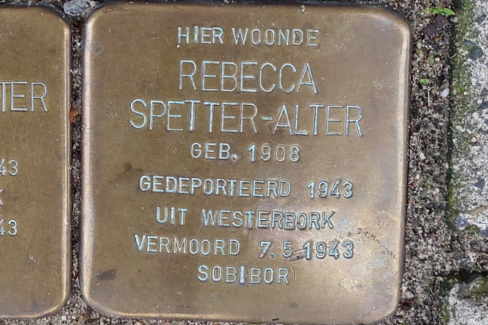 Stumbling Stones Burgemeester Meineszlaan 27a #7