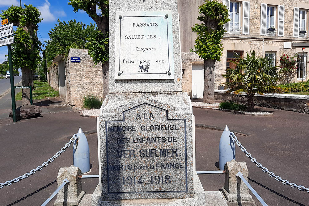 War Memorial Ver-sur-Mer #3