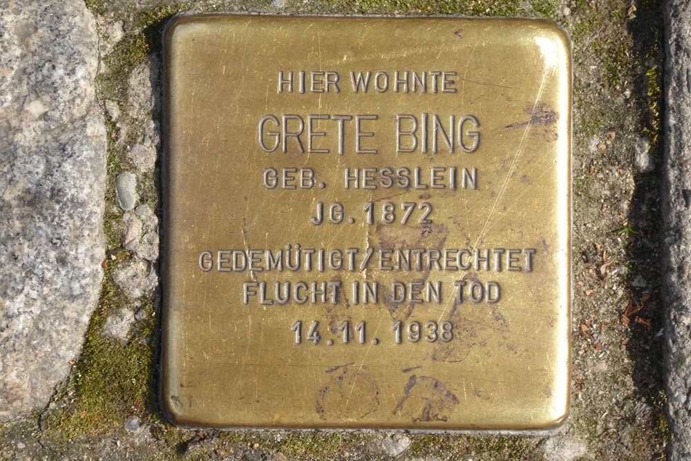 Stolpersteine Luitpoldstraße 40 #5