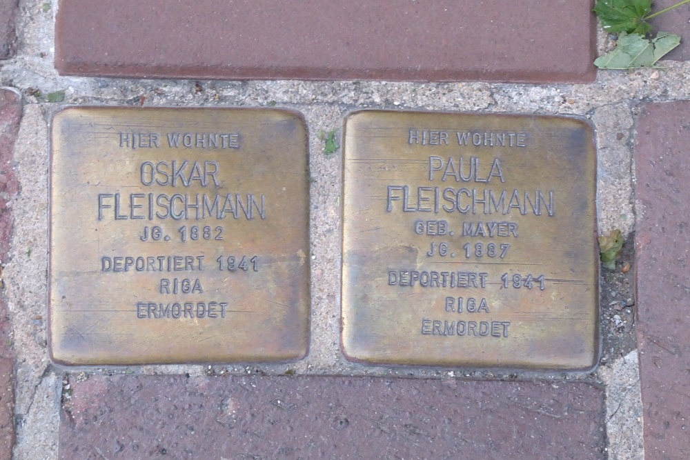 Stolpersteine Ottostraße 15 #1