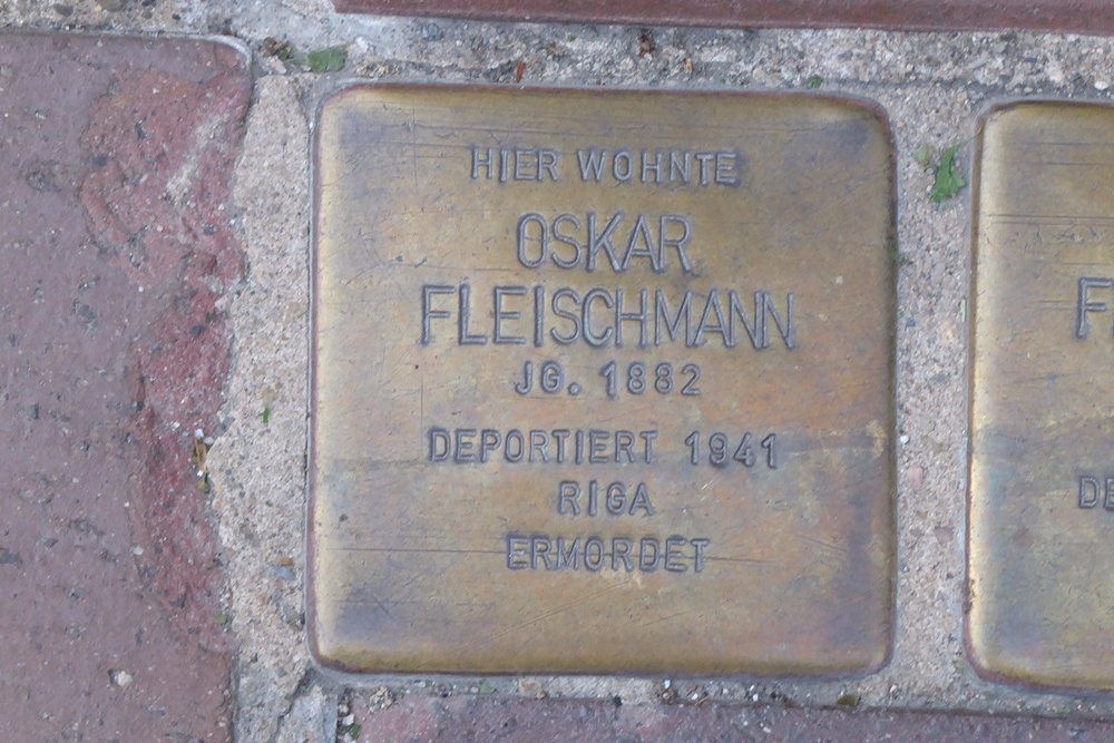 Stolpersteine Ottostraße 15 #4