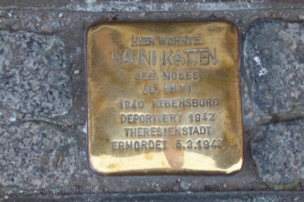 Stumbling Stone Schillerplatz 14 #1