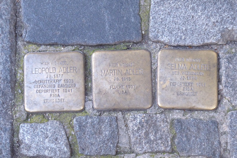 Stolpersteine Keßlerstraße 6a #1