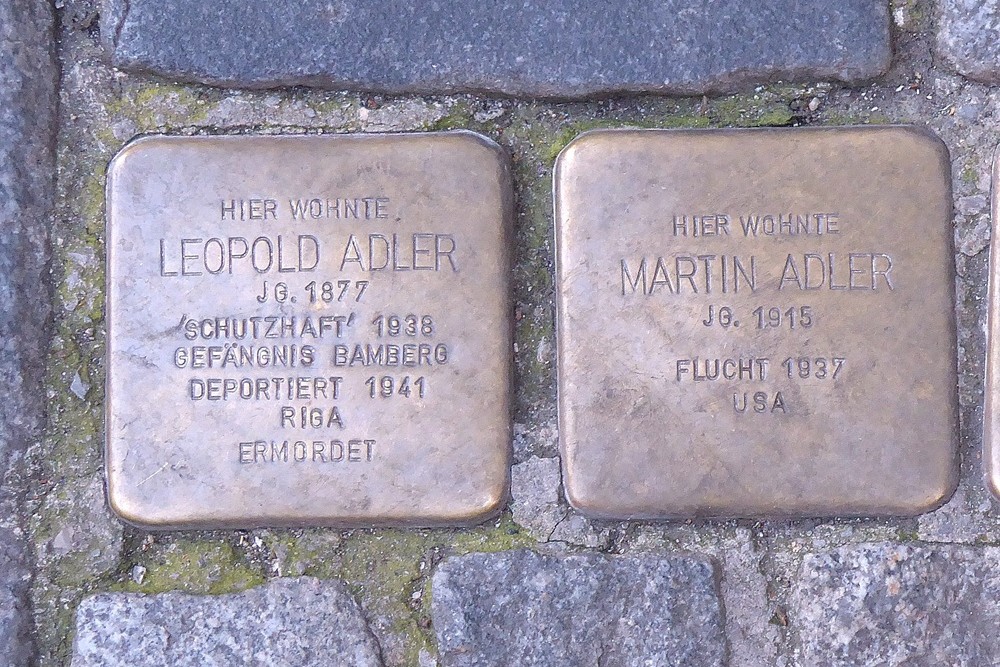 Stolpersteine Keßlerstraße 6a #4