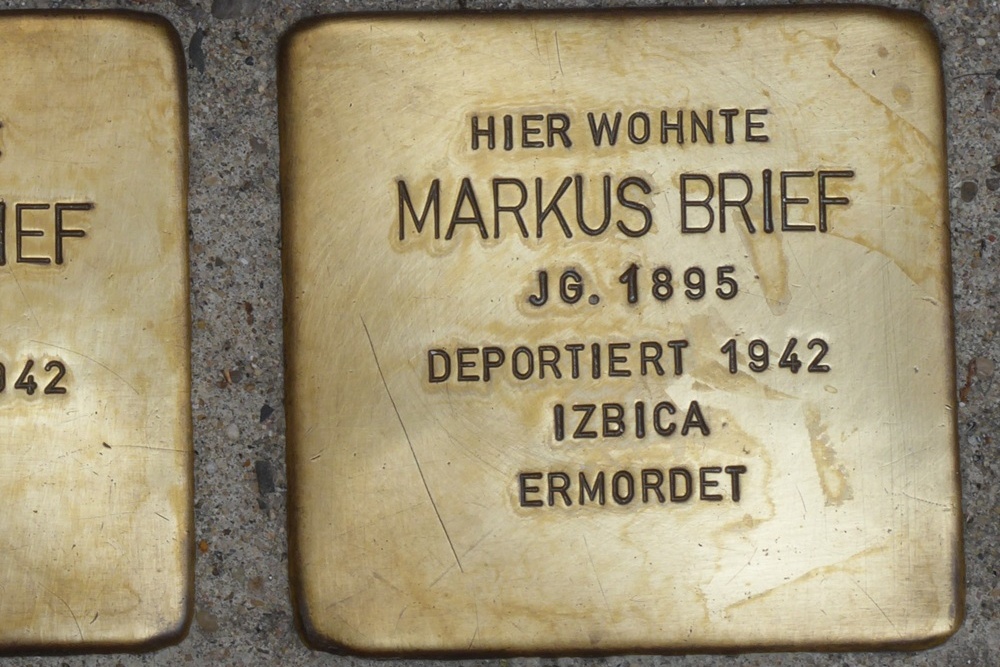 Stumbling Stones Untere Brücke 2 #5