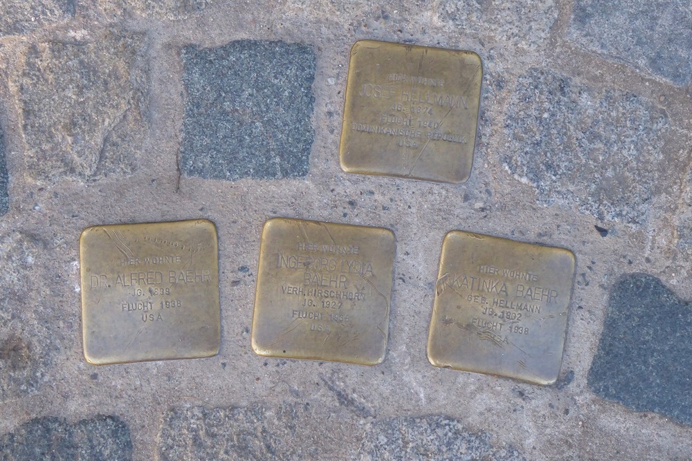Stumbling Stones Maximiliansplatz 1