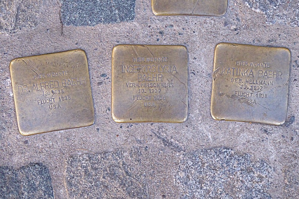 Stolpersteine Maximiliansplatz 1  #5