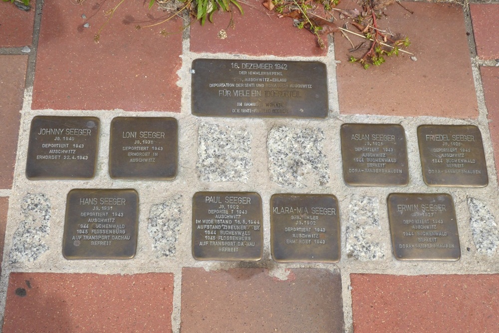 Stolpersteine Obere Karolinenstrasse 4a #1