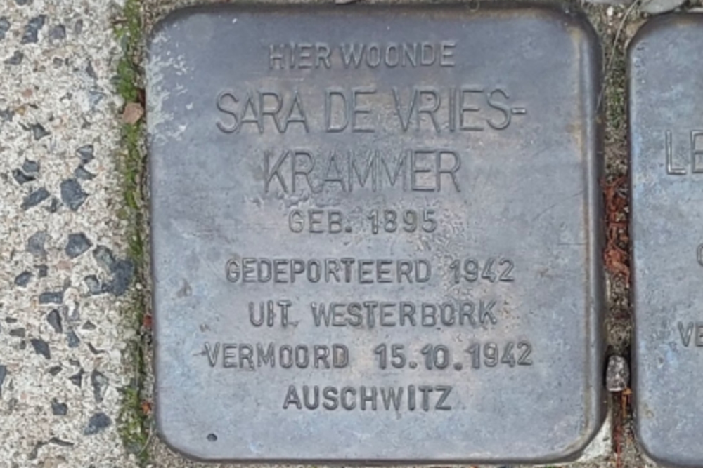 Stumbling Stones Burgemeester Meineszlaan 37c #2