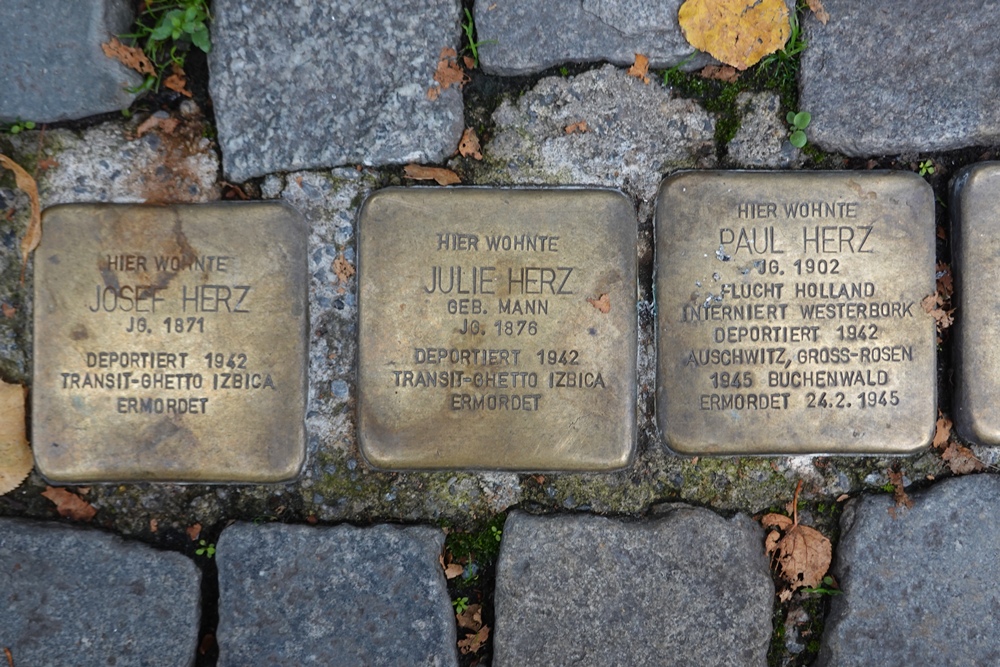 Stumbling Stones Peterstraße 1 #3