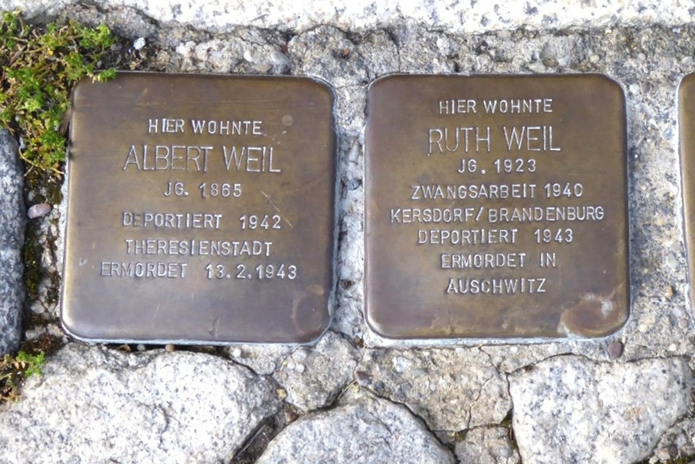 Stolpersteine Zinkenwörth 35 #4