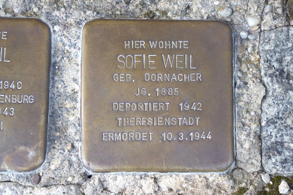Stolpersteine Zinkenwörth 35 #5
