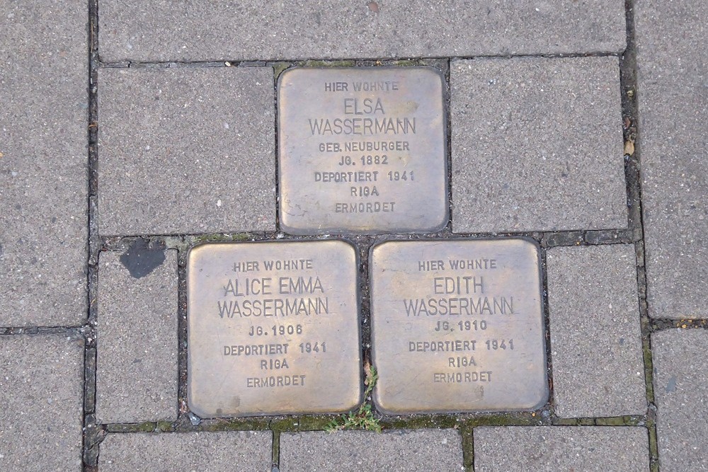 Stolpersteine Willy-Lessing-Strasse 1  #1