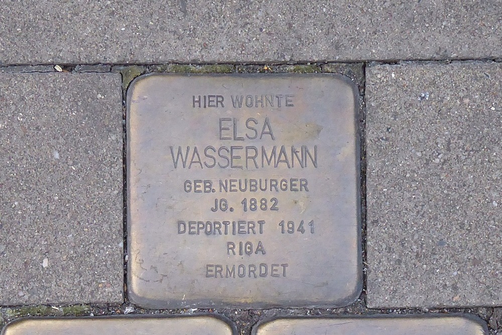 Stolpersteine Willy-Lessing-Strasse 1  #4