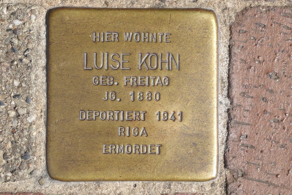 Stolpersteine Luitpoldstraße 4 #5