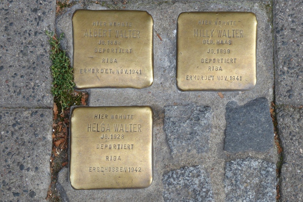 Stumbling Stones Luitpoldstraße 26 #1