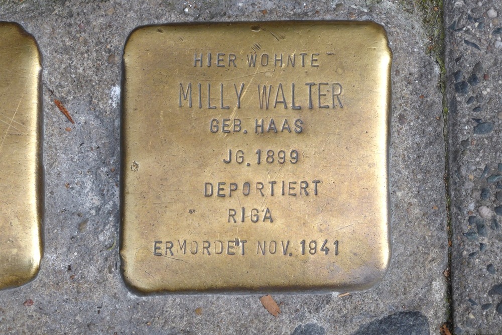 Stumbling Stones Luitpoldstraße 26 #5