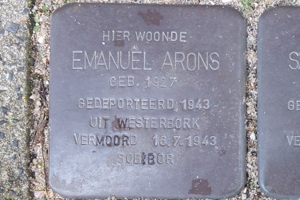 Stumbling Stones Burgemeester Meineszlaan 39a #2