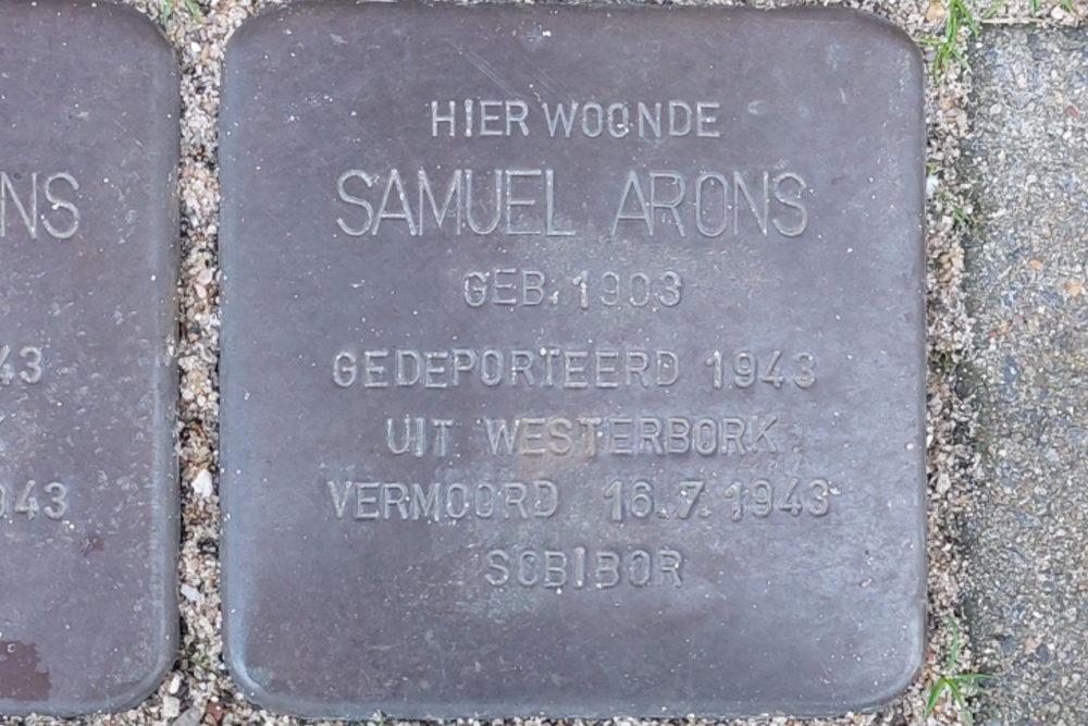 Stumbling Stones Burgemeester Meineszlaan 39a #3