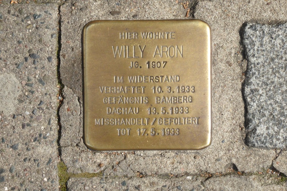 Stumbling Stones Luitpoldstraße 32 #5