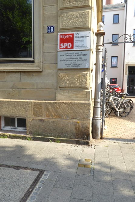 Stolpersteine Luitpoldstraße 48 #3