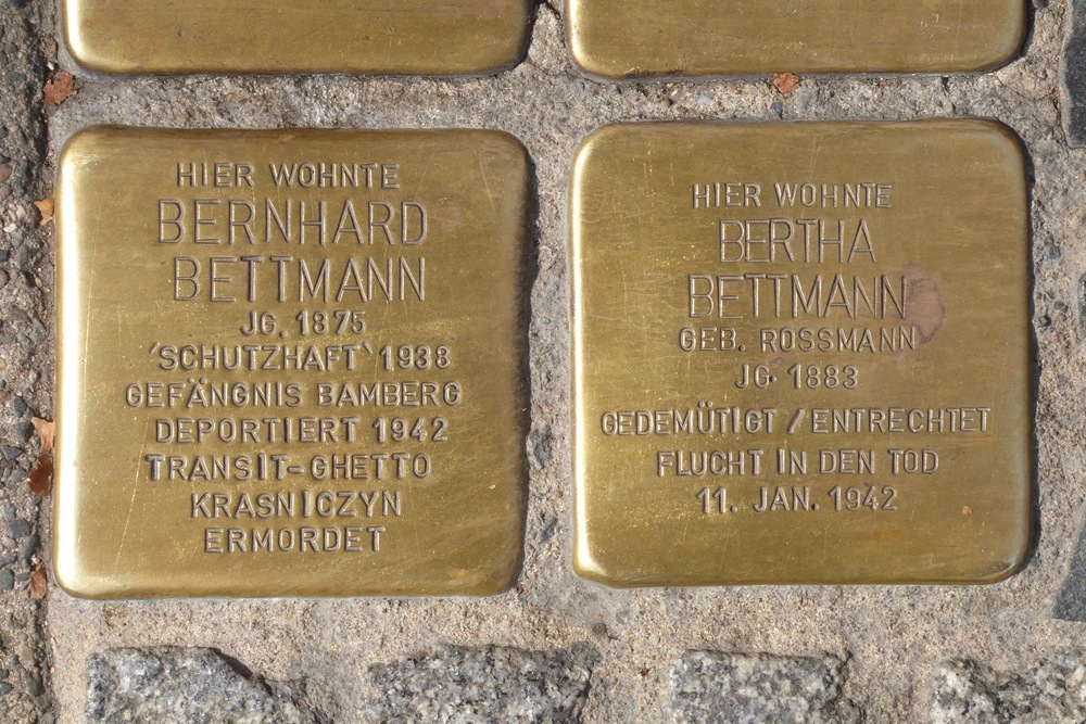 Stolpersteine Luitpoldstrasse 47 #5