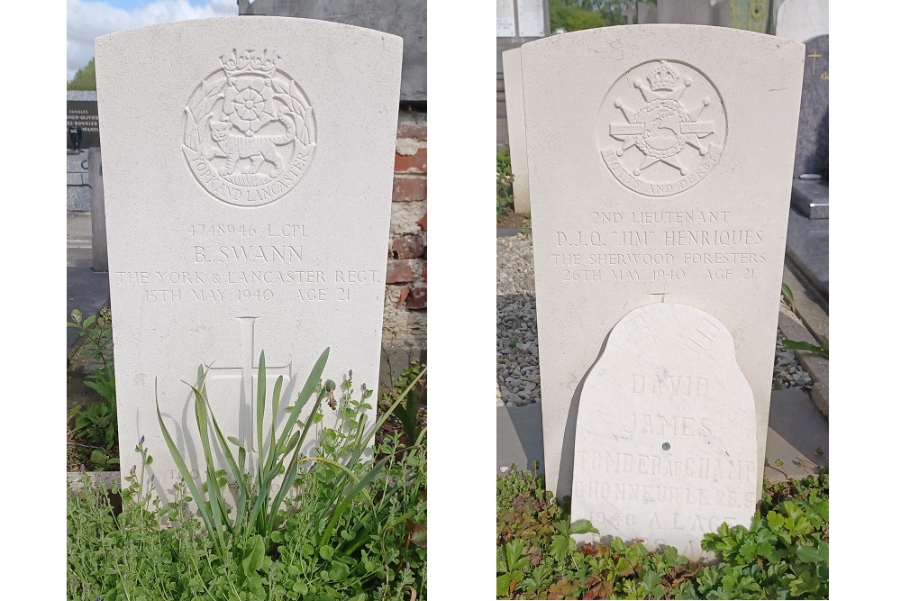 Oorlogsgraven van het Gemenebest Oignies #2