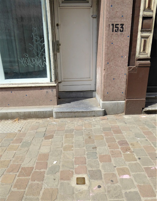 Stumbling Stones Rue des Tanneurs 153 #3