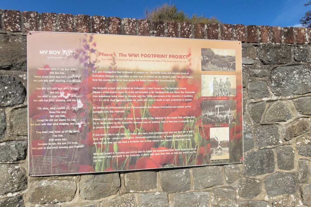 Oorlogsmonument Sandgate #7