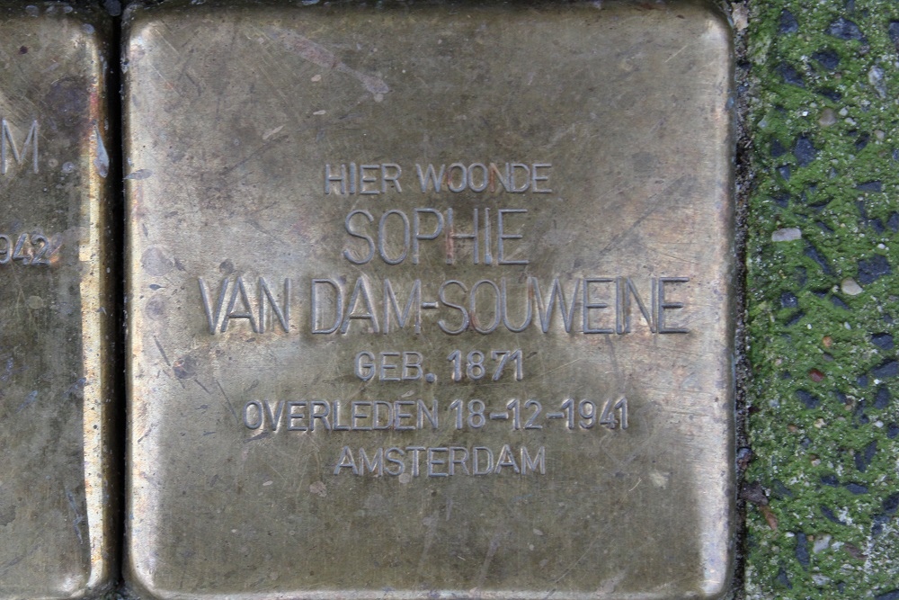 Stolpersteine Stadhouderskade 134 #3