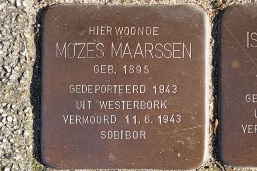 Stolpersteine Statenweg 178 #4