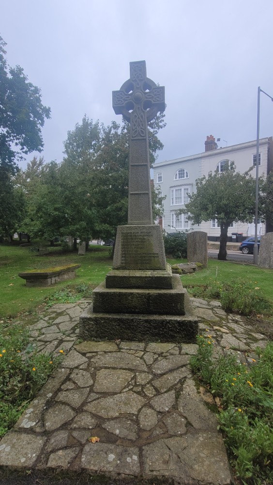 Oorlogsmonument St. Dunstan's Canterbury #3