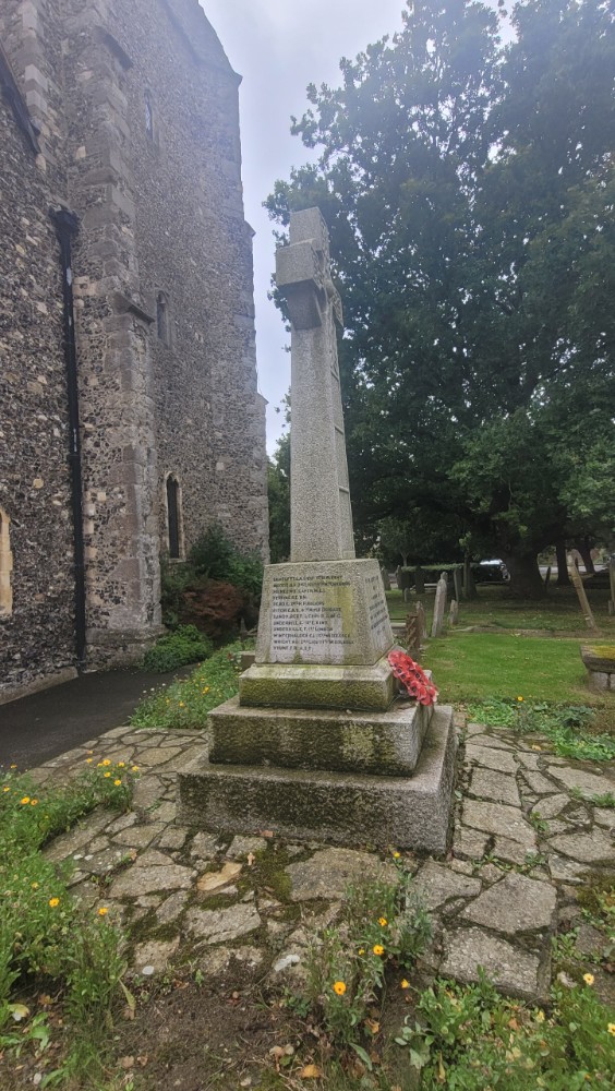 Oorlogsmonument St. Dunstan's Canterbury #4