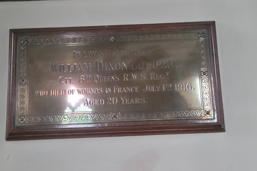 Memorials St. Dunstan's Canterbury #3