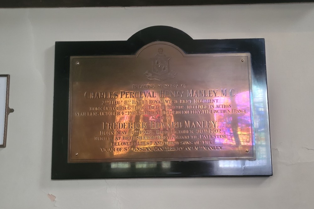 Memorials St. Dunstan's Canterbury #4