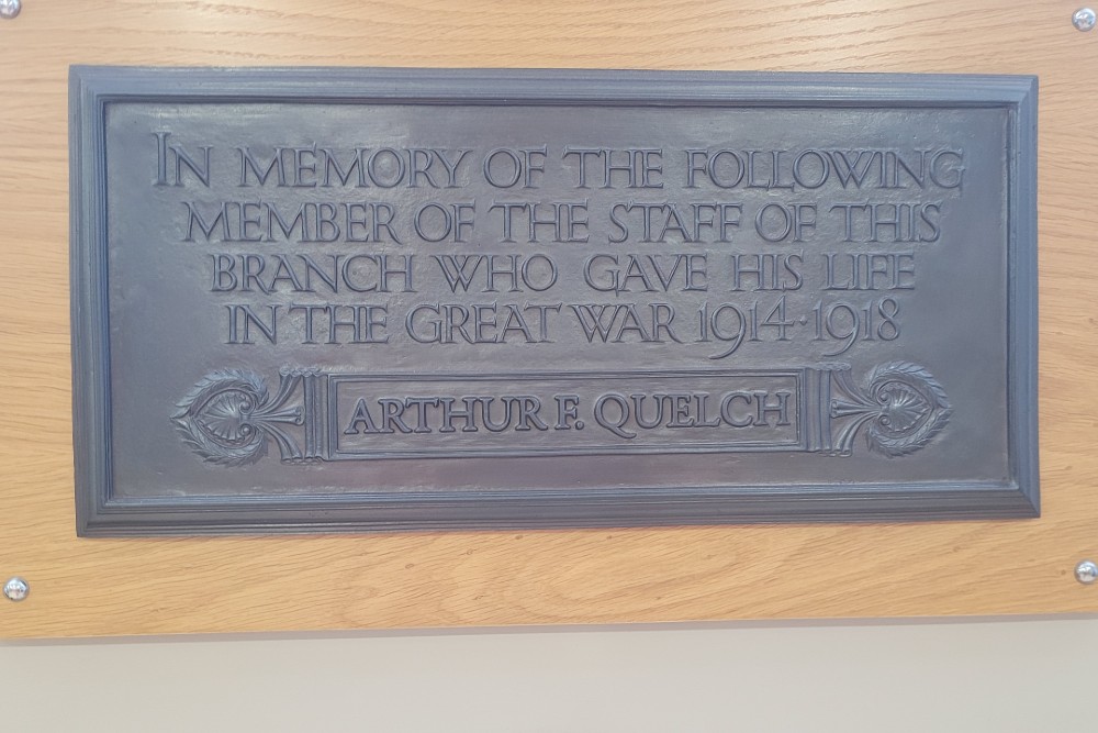 Gedenktekens Nat West Bank Canterbury #3