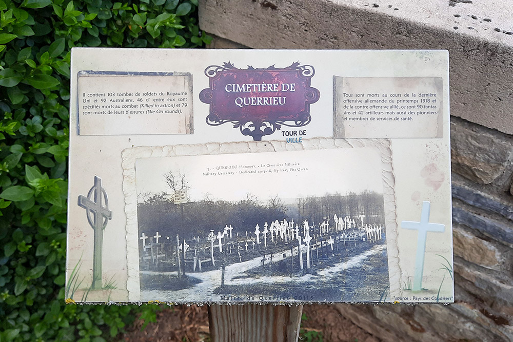 Oorlogsgraven van het Gemenebest Querrieu #5