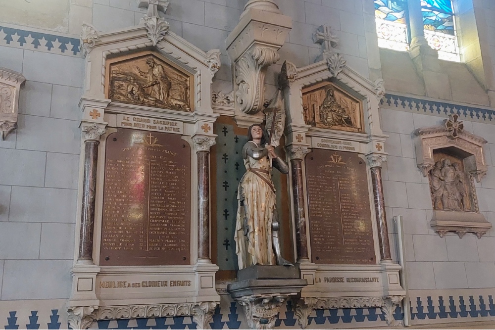 Oorlogsmonument in Kerk Neulise  #5