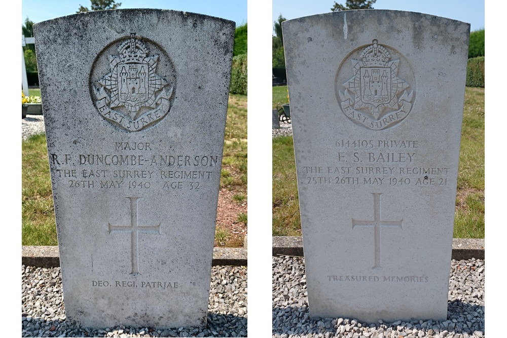 Oorlogsgraven van het Gemenebest Roncq #3