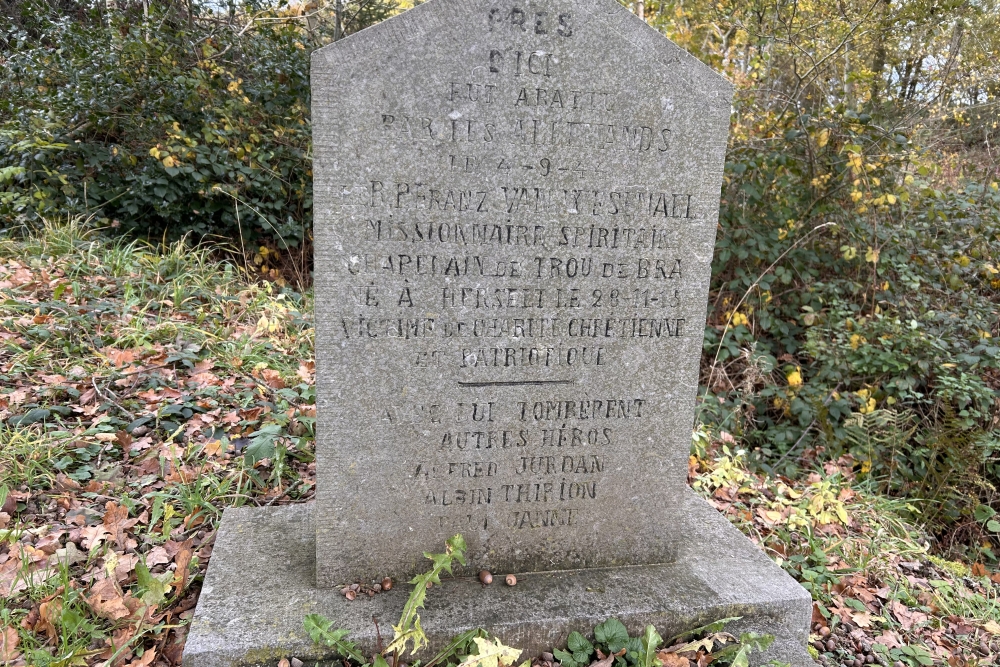 Memorial Chaplain van Wesemael Stavelot #3