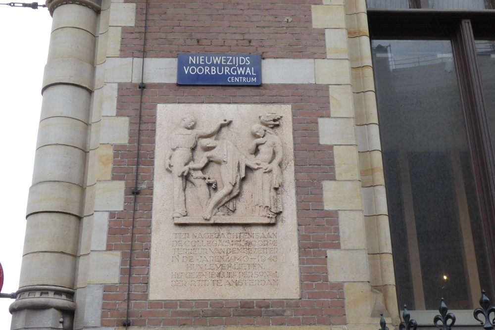 Gedenkteken P.T.T. Amsterdam